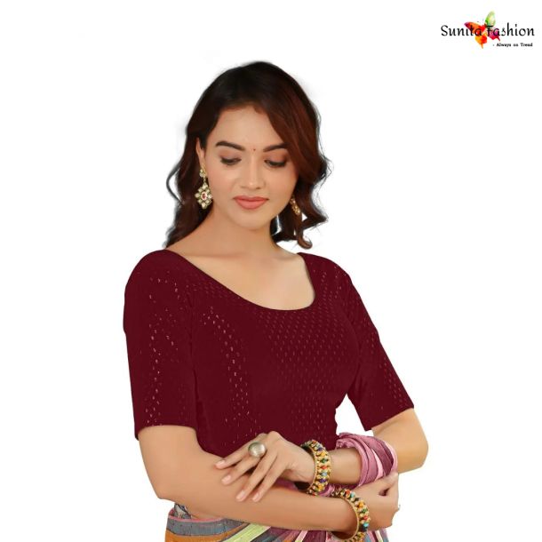 Fancy Party Wear Stretchable Designer Blouse