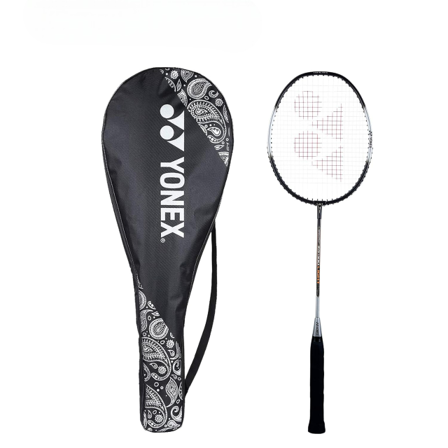 YONEX ZR 100 Light Aluminium Strung Badminton Racket with Full Racket Cover