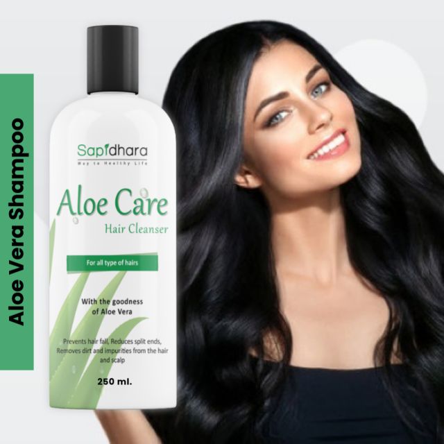 Aloe vera harbal Shampoo Hair Shampoo Dandruff Control | Hair Loss Control | Long Hair - Hair Regrowth shampoo 250ml (Pack of 1)