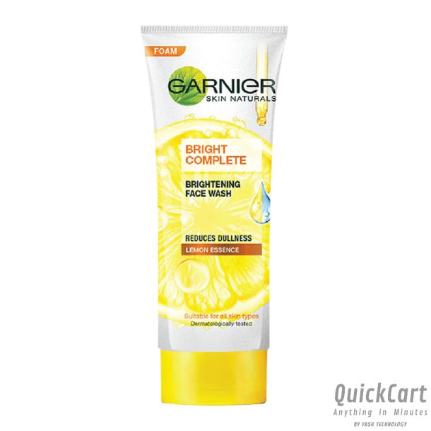 GARNIER Skin Naturals Bright Complete Vitamin C For Brighter & Glowing Skin Face Wash  (50 g)