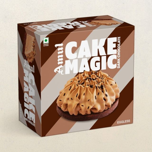 Amul Ice Cream Cake Dark Chocolate 750ml