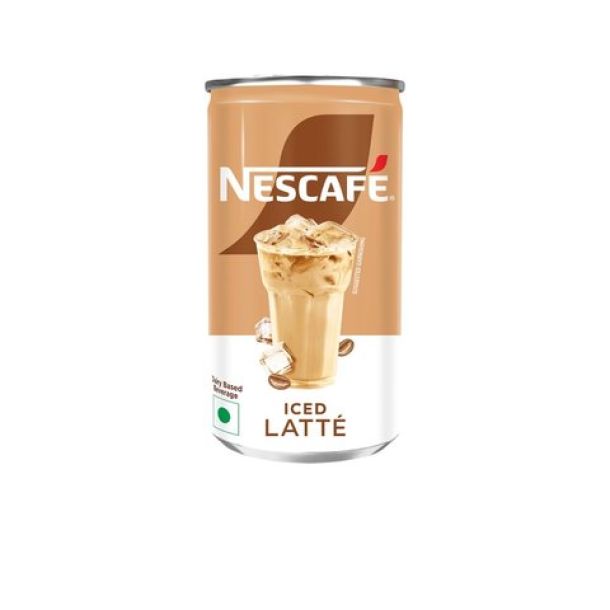 Nescafe Iced Latte Cold Coffee, 170 ml Can