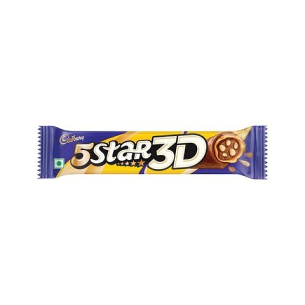 Cadbury 5 Star 3D Chocolate Bar, 42 g