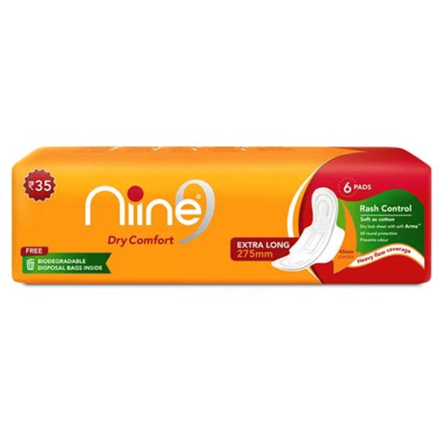 NINE SANITARY PADS XL 6