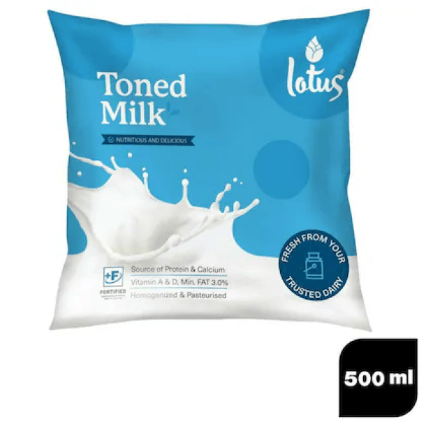 Lotus Toned Milk 500 ml