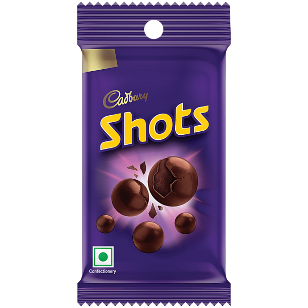 Cadbury Dairy Milk Shots Chocolate Balls, 16 g