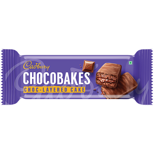 Cadbury Chocobakes Choc Layered Cakes, 19 g
