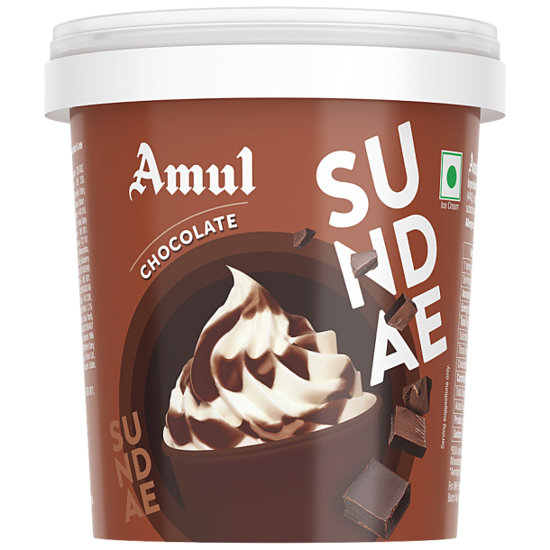Amul Sundae Chocolate Ice Cream, 125 ml
