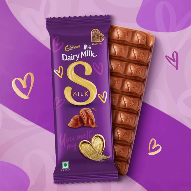 Cadbury Dairy Milk Silk Chocolate Bar Valentine's Gift Pack (55g)