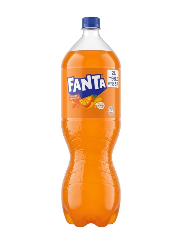 Fanta Soft Drink - Orange Flavoured, 2 L