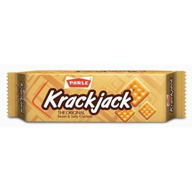 Parle KrackJack Original Sweet & Salty Cracker Biscuit, 56.7 g (44.1 + 12.6 g Extra)