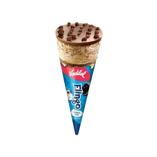 Vadilal Flingo Cookie Disc Ice Cream Cone 120 ml